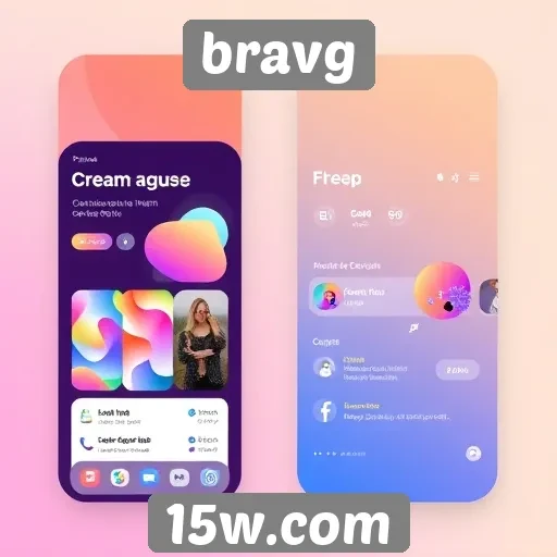 a evolução do design e interface do site bravg