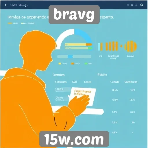 experiência do usuário no site bravg é analisada